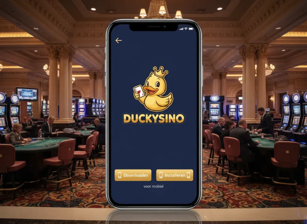 Duckysino app downloaden en installeren voor mobiel