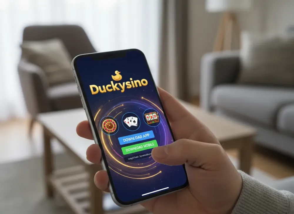 Duckysino app downloaden en installeren voor mobiel